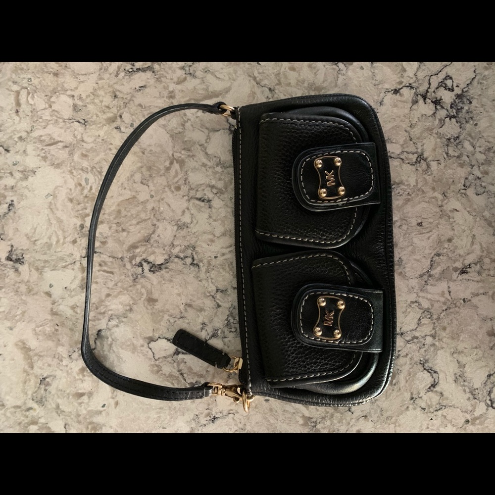 Pristine Michael Kors wristlet clutch